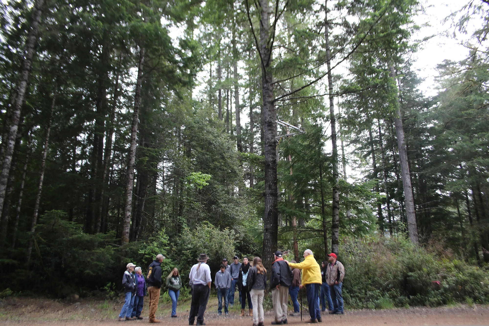 SWOCC Forest Recreation class field trip, Elliott State Forest (2018)