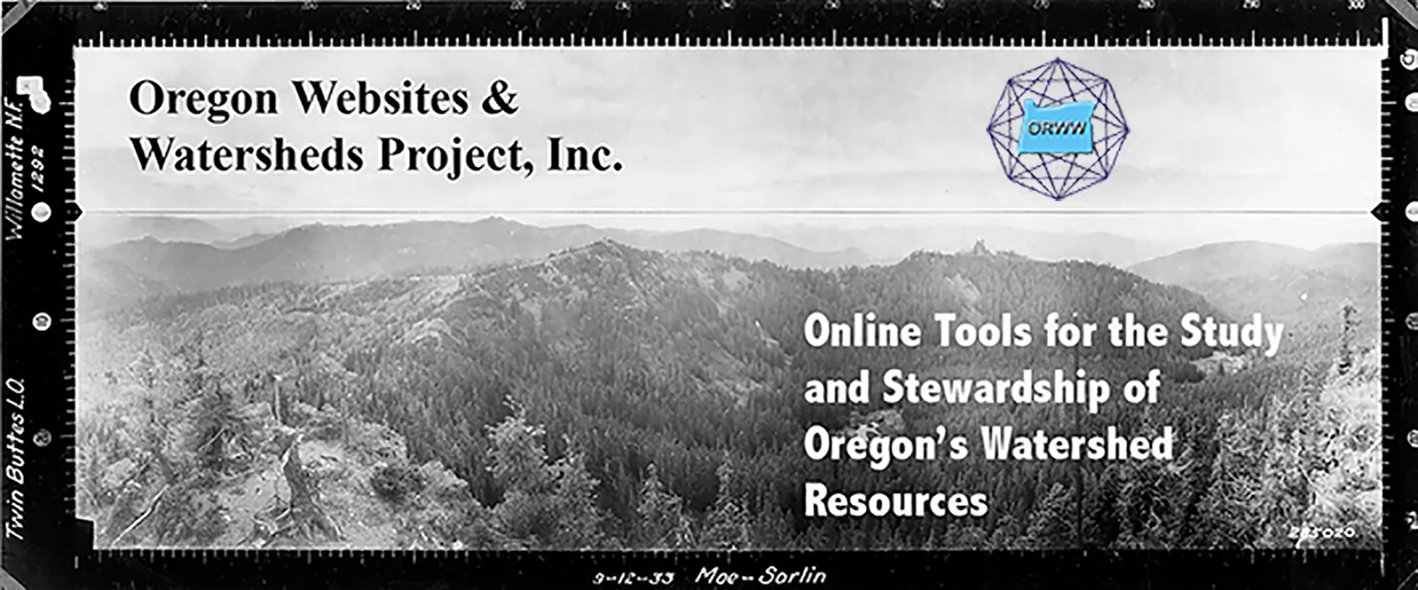 Twin Buttes Lookout, Willamette National Forest, Lane County (1933)